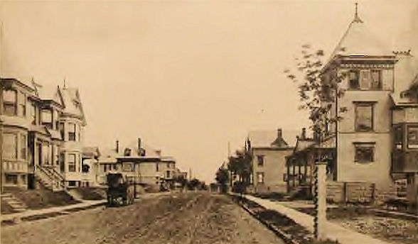 Charlton Street
Possibly between Waverly Avenue & Spruce Street
