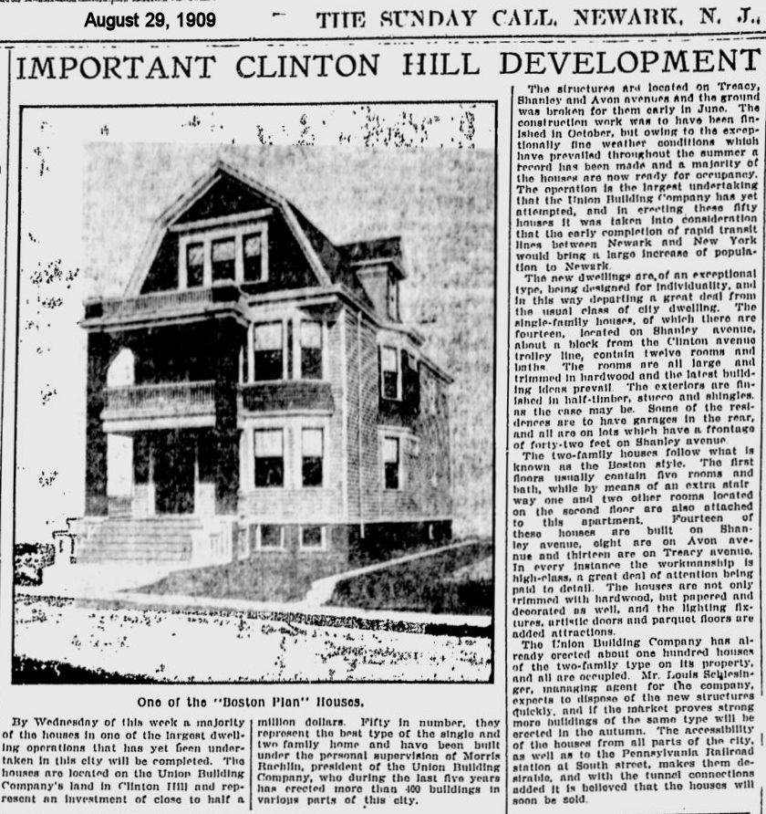 Shanley Avenue
1909
