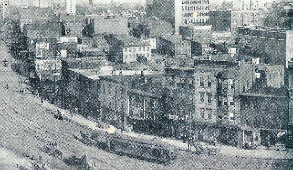 Springfield & Market Streets to 25 Springfield Avenue
From "Newark, the City of Industry" Published by the Newark Board of Trade 1912
