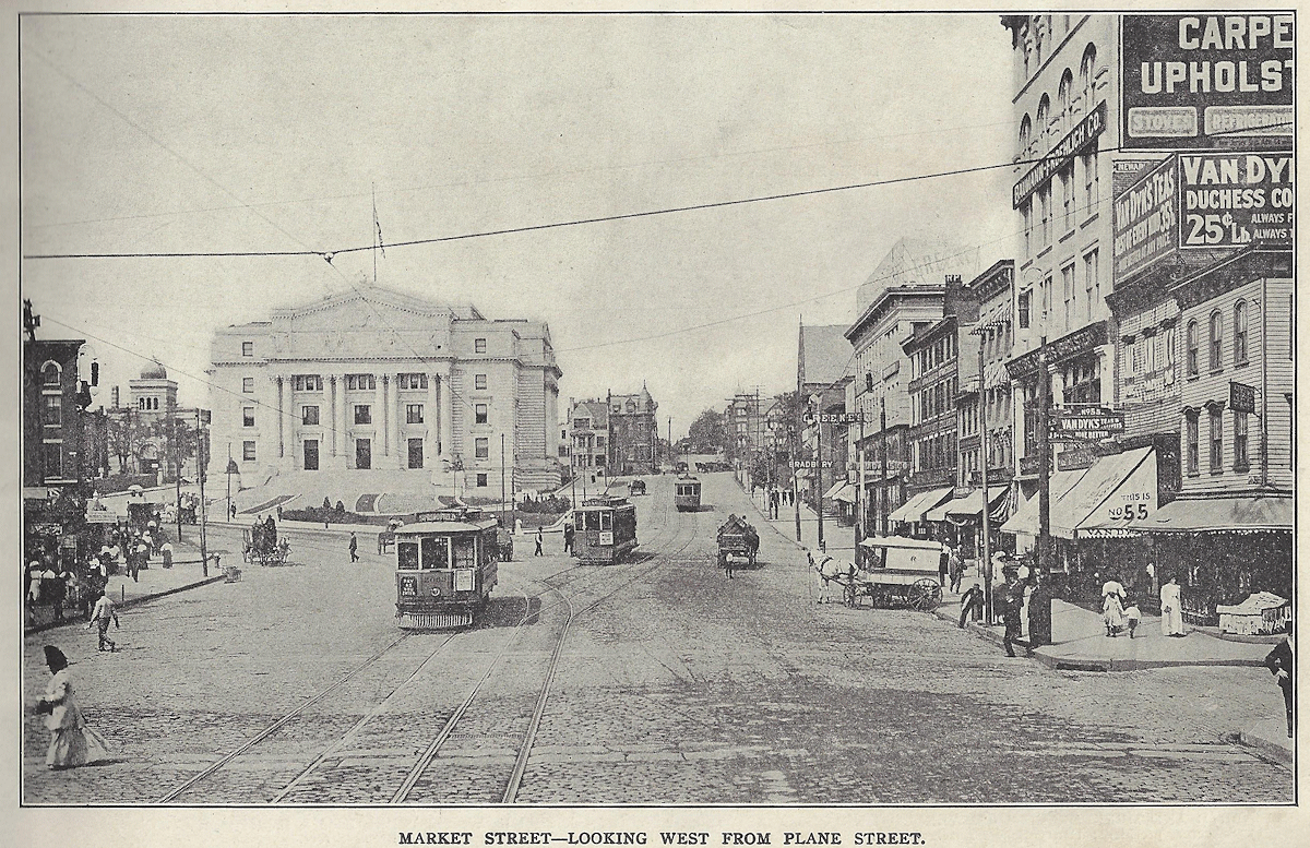 Springfield Avenue & Market Street
From: "Newark Illustrated 1909-1910" Published by Frank A. Libby 1909
