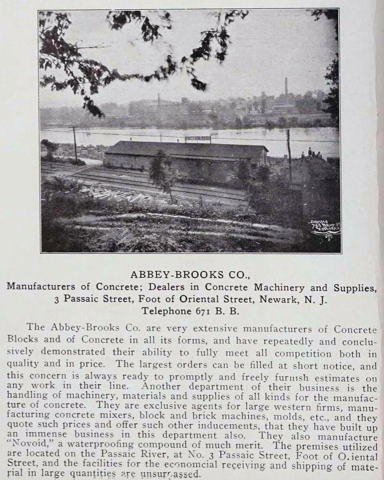 Oriental Street & Passaic Street
Photo from Newark NJ and Its' Attractions 1911
