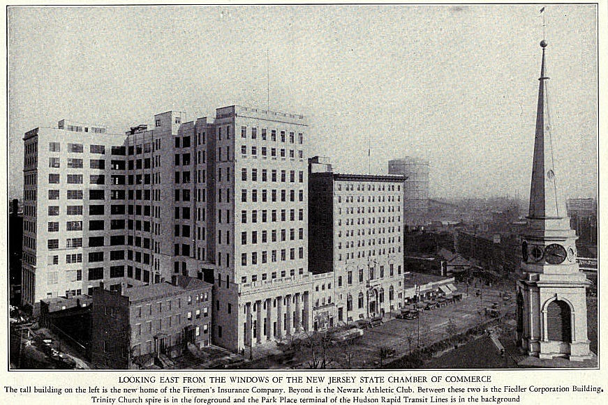 Place Place from Rector Street to Saybrook Place
Photo from "New Jersey; Life, Industries and Resources of a Great State:1926"
