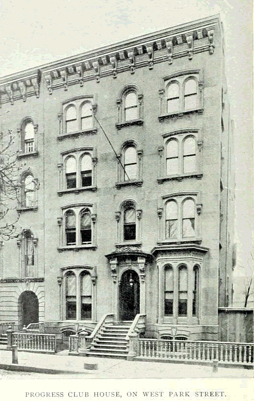 11 West Park
Progress Club House
From "Essex County, NJ, Illustrated 1897":

