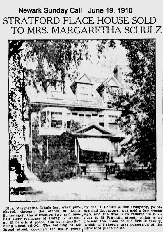 12 Stratford Place
1910
