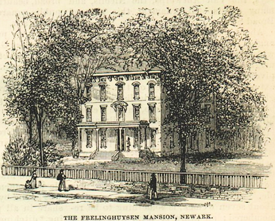 18 Park Place
Frelinghuysen Mansion
Harper's New Monthly Magazine October 1876
