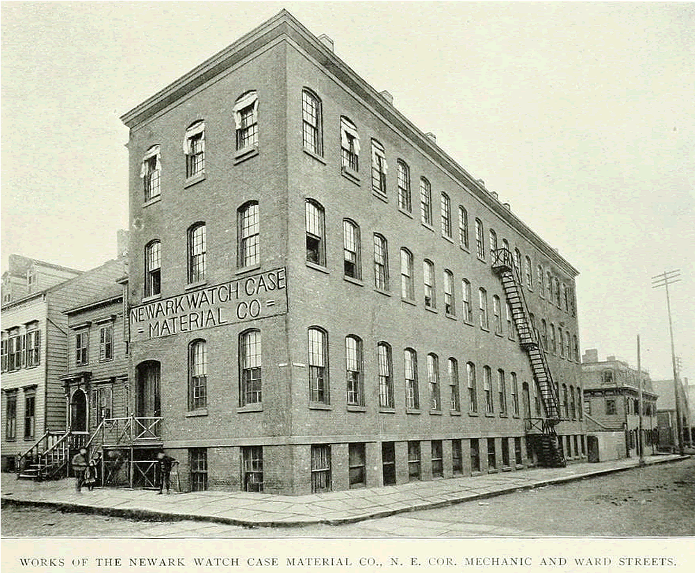 19 Ward Street
Newark Watch Case Material Co.
From "Essex County, NJ, Illustrated 1897":
