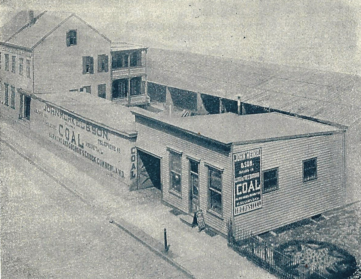 20 Prince Street
John Merkel & Son - Coal & Wood
From "Newark - New Jersey's Greatest Manufacturing Centre, Illustrated" Published 1894 by The Consolidated Illustrating Co.
