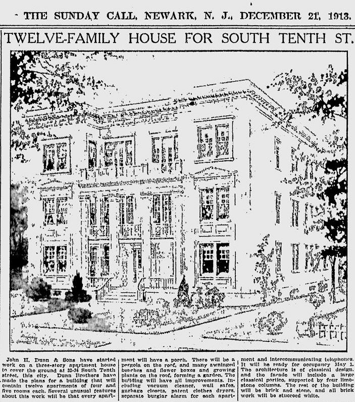 32 South Tenth Street
12 Family Apartment Building
