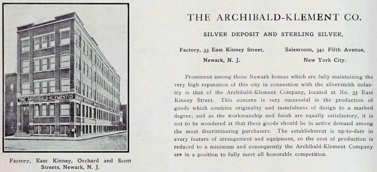 33 East Kinney Street
Photo from Newark NJ and Its' Attractions 1911
