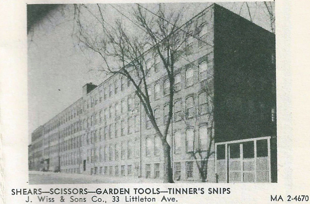 33 Littleton Avenue
J. Wiss & Sons
