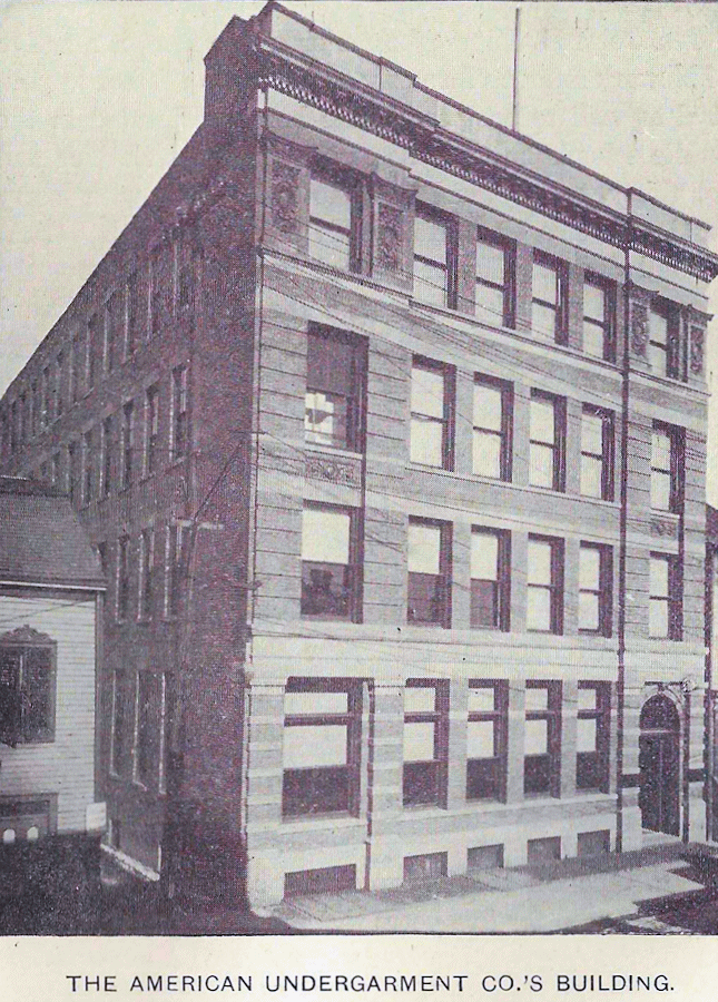 32-38 Green Street
The American Undergarment Company - 1901
From: "Newark, the Metropolis of New Jersey" Published by the Progress Publishing Co. 1901
