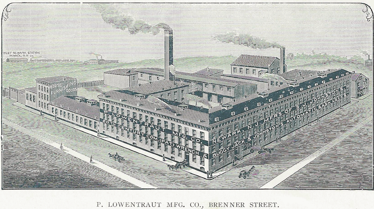 36-54 Brenner Street
From: "Newark, the City of Industry" Published by the Newark Board of Trade 1912
