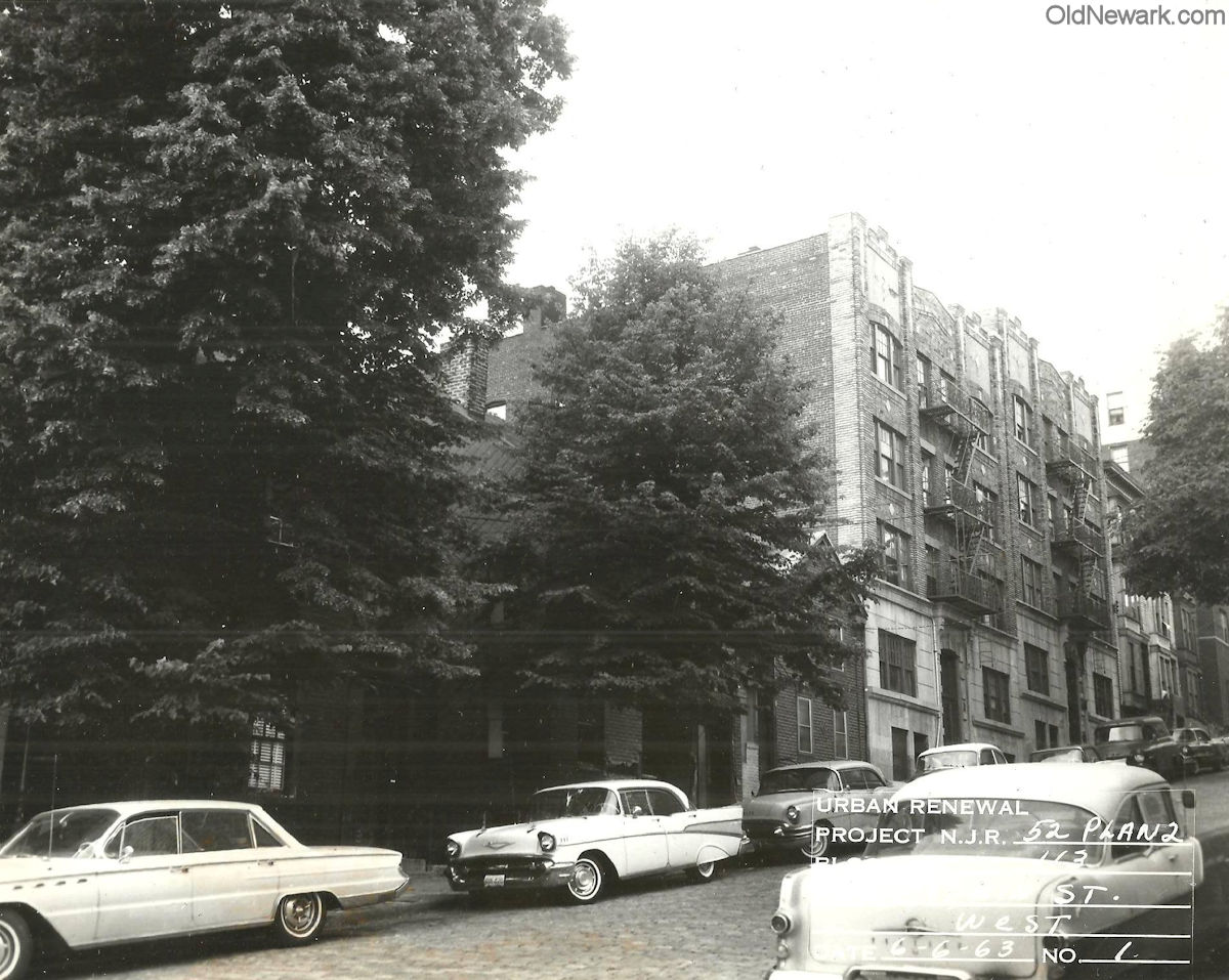 46 Baldwin Street Looking West
June 6, 1963
Urban Renewal Project N.J.R. 52 Plan 2
