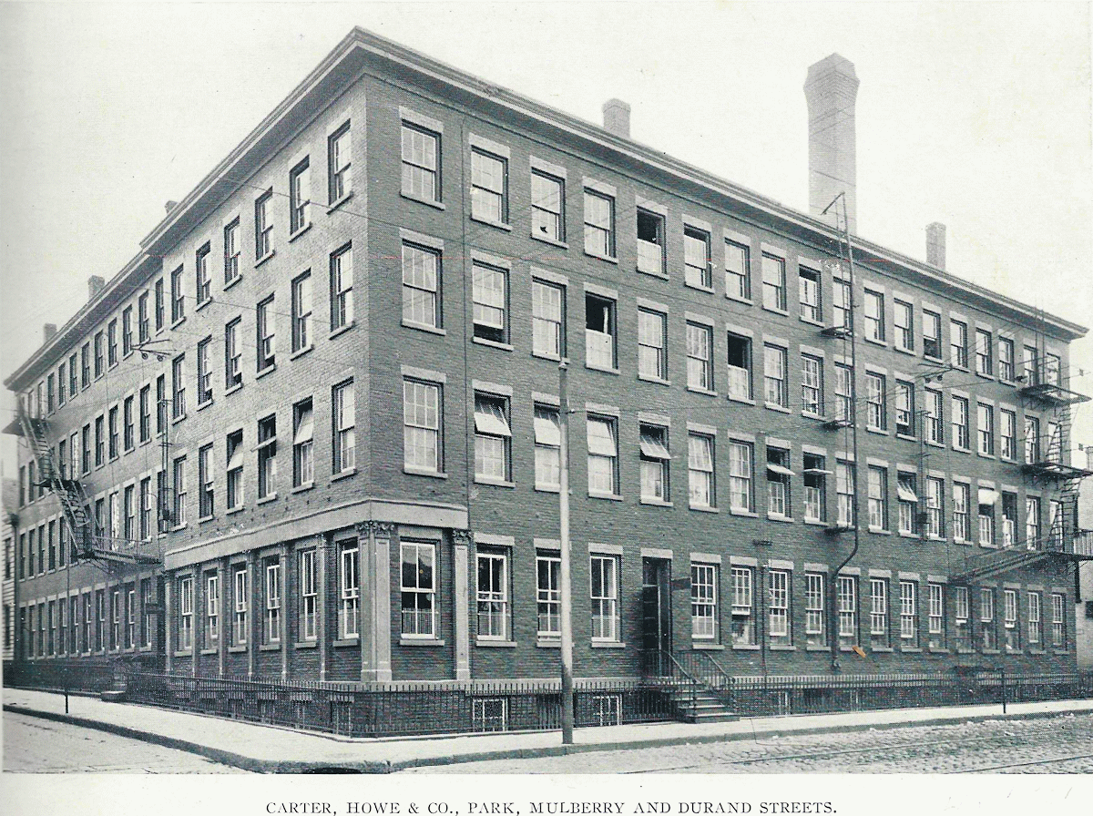 46 Mulberry Street
Carter, Howe & Company Jewelry
From "Newark - The City of Industry" Published 1912
