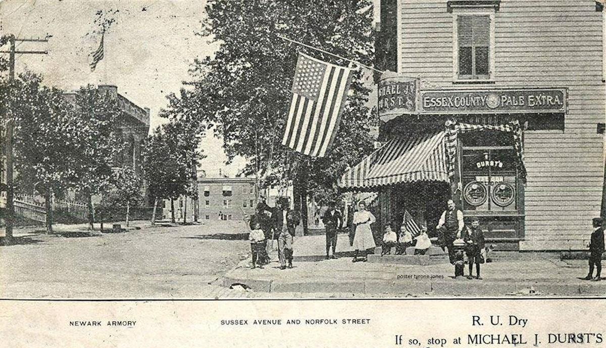Norfolk Street & Sussex Avenue
Postcard
