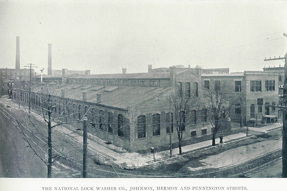 56 Johnson Street
National Lock Washer Company
From "Newark - The City of Industry" Published 1912
