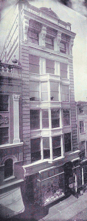 60 Academy Street
Blackmore Photo and Art Supply Company - 1901
From: "Newark, the Metropolis of New Jersey" Published by the Progress Publishing Co. 1901
