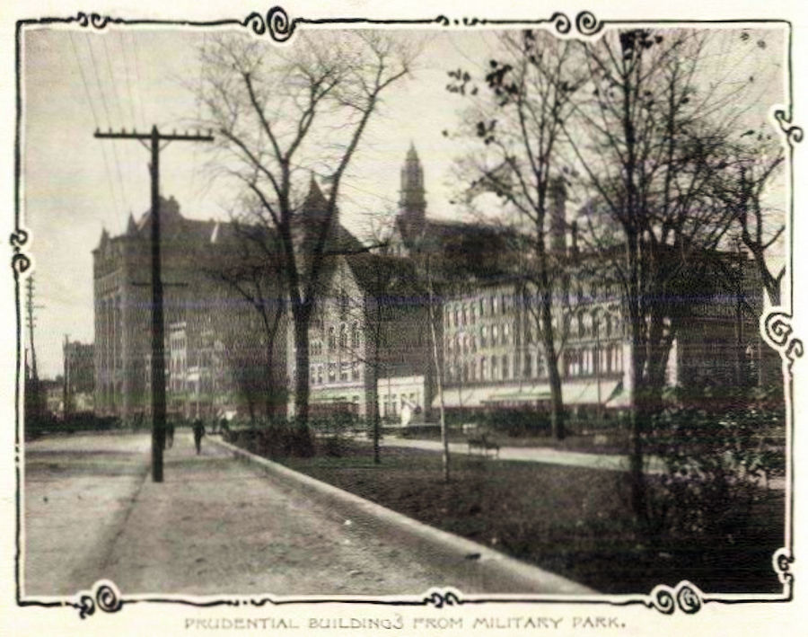 Park Place looking South
Postcard
