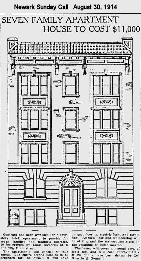 73 High Street
Seven Family Apartment Building
