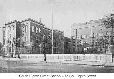 75 South Eighth Street
South Eighth Street School
1940's
Photo from Donald Kennedy
