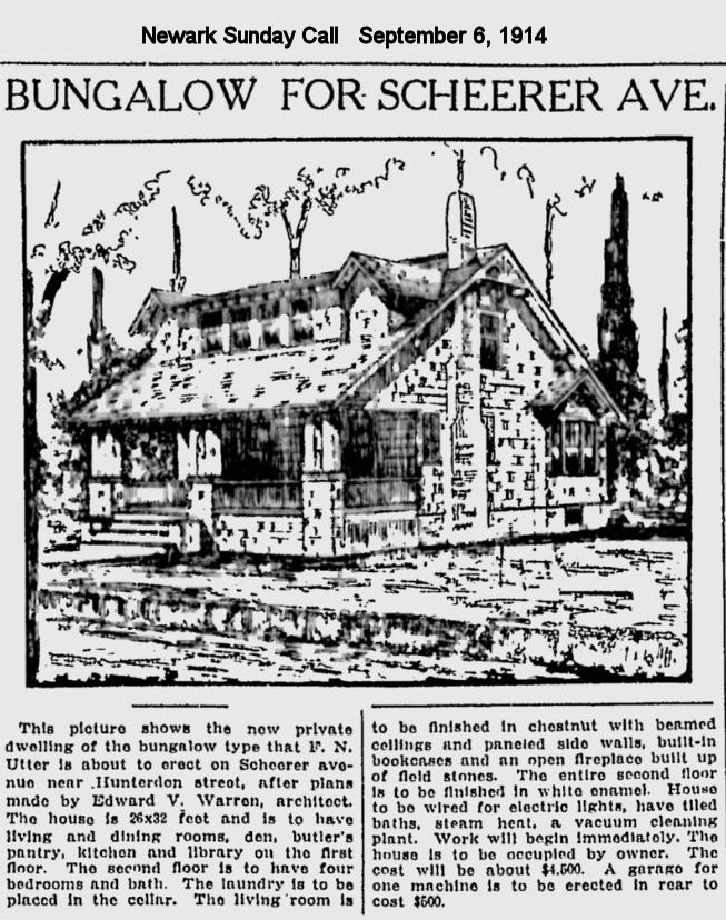 Scheerer Avenue near Hunterdon Street
1914
