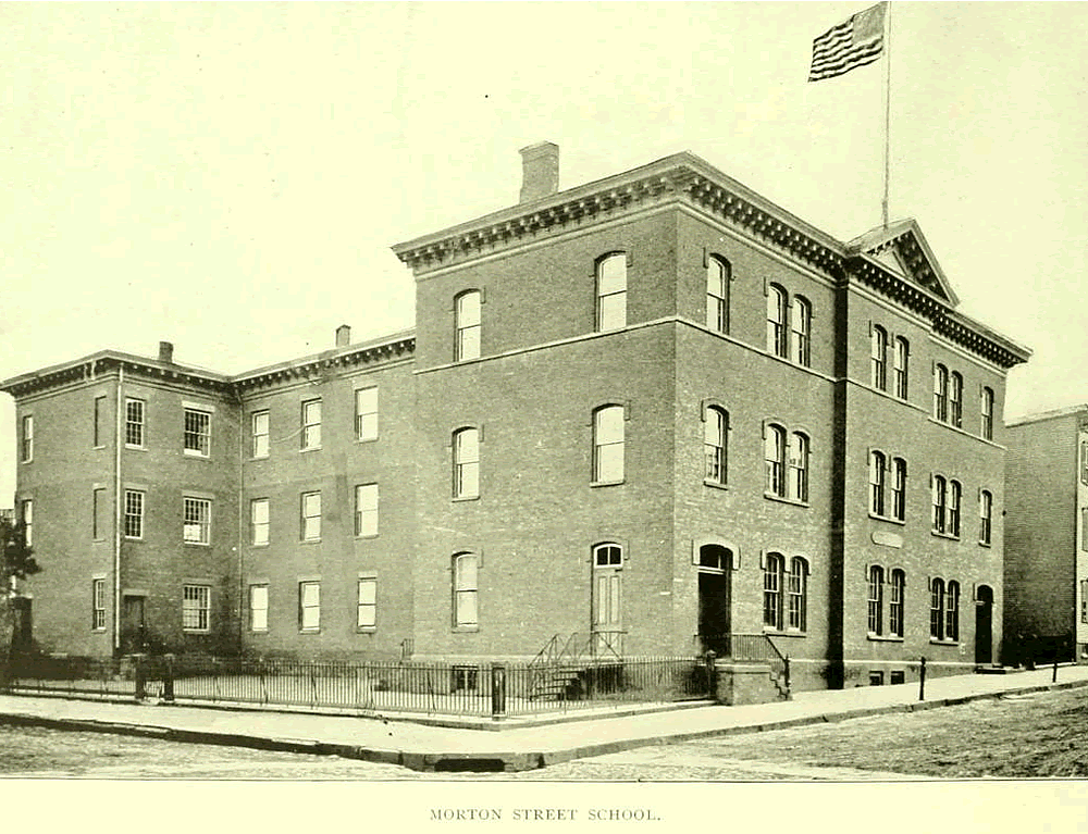 85 Morton Street
Morton Street School
From: Essex County, NJ, Illustrated 1897

