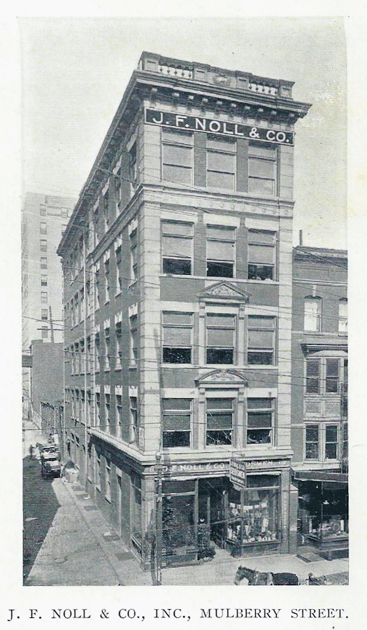 115 Mulberry Street
J. F. Noll & Company Garden Supplies
From "Newark - The City of Industry" Published 1912

