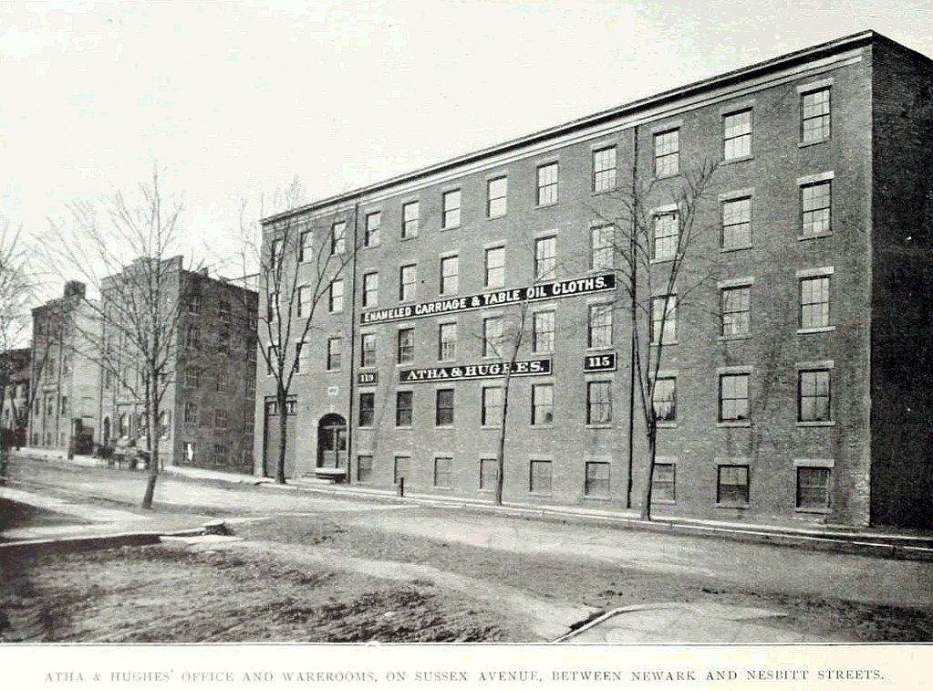 115 Sussex Avenue
Atha & Hughes'
From "Essex County, NJ, Illustrated 1897":
