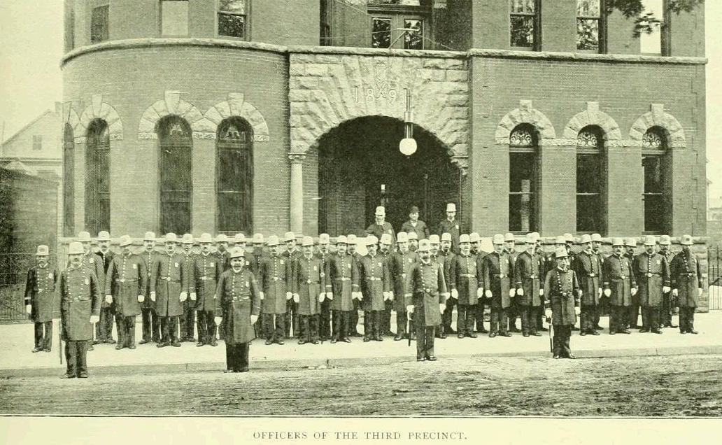 134 Van Buren Street
1897 - Third Precinct Police Station
From "Essex County, NJ, Illustrated 1897":

