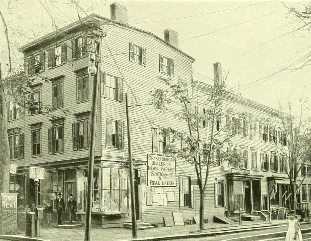 136 Elm Street
Charles B. Duncan Newspapers
From "Essex County, NJ, Illustrated 1897":
