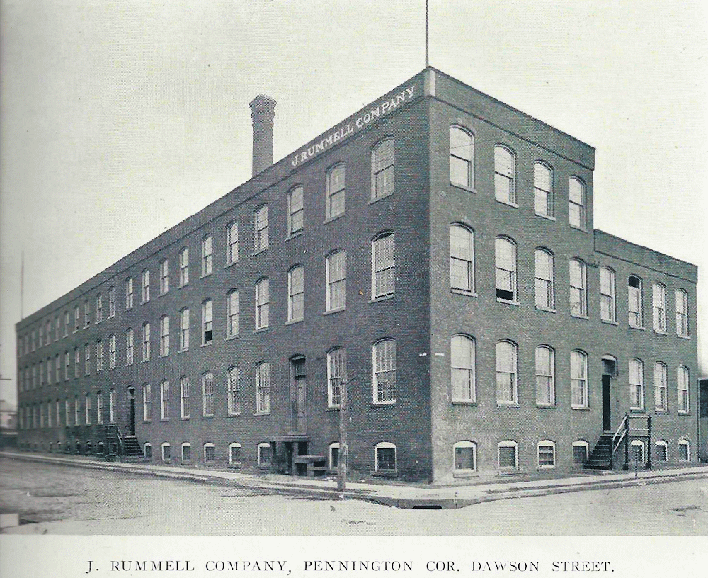 160 Pennington Street
Pennington Street on the right.
J. Rummell Company - Hats
From "Newark - The City of Industry" Published 1912
