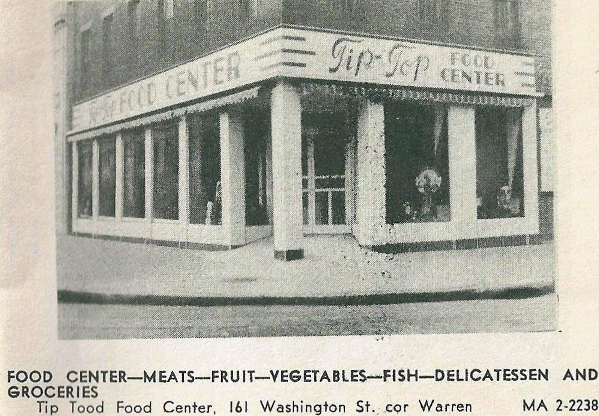 161 Washington Street & Warren Street
Tip Top Food Center
