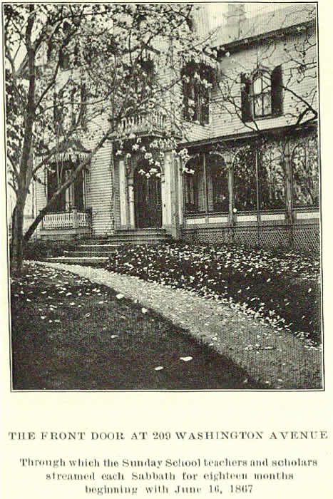 209 Washington Avenue
Photo from “Woodside” by C G Hine
