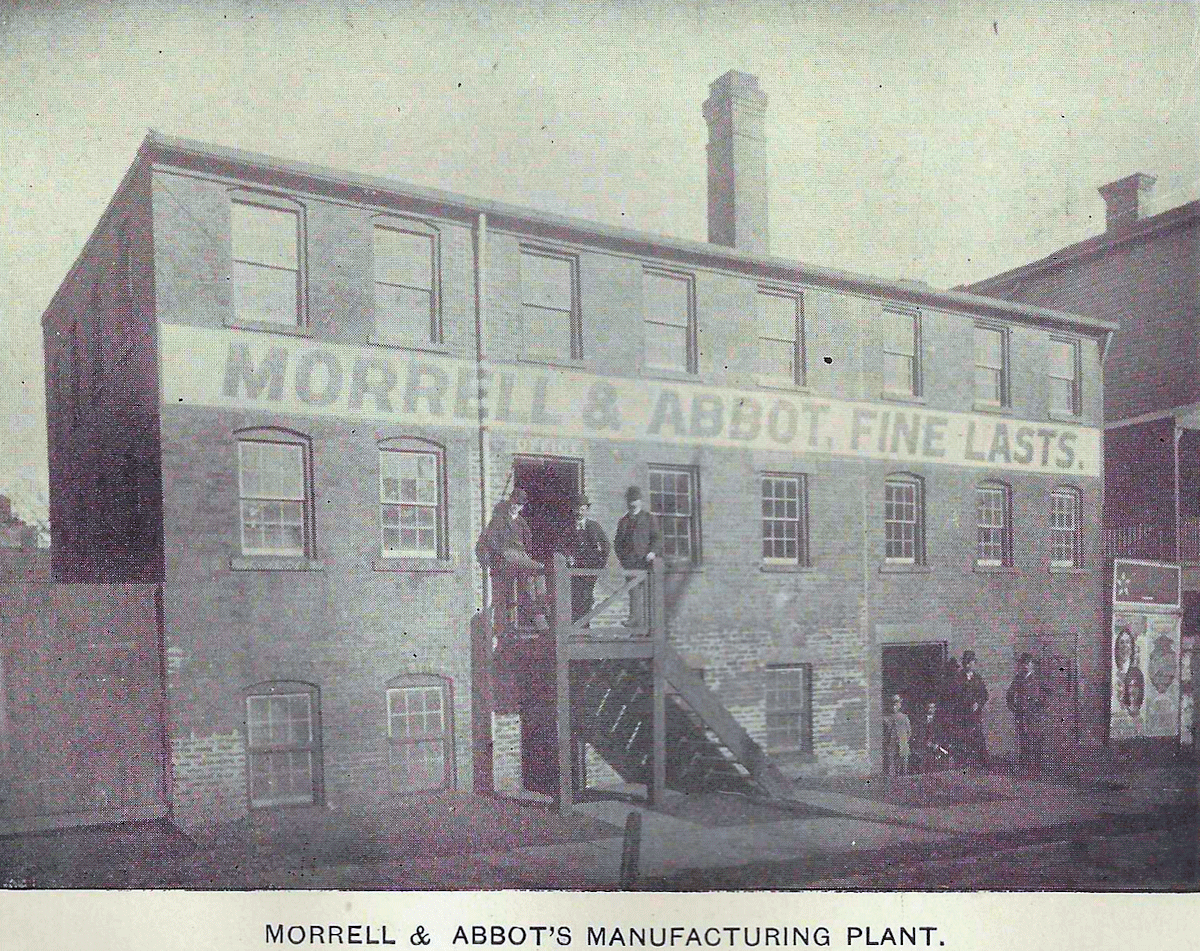 229 Central Avenue
Morrell & Abbot's Manfacturers of shoes - 1901
From: "Newark, the Metropolis of New Jersey" Published by the Progress Publishing Co. 1901
