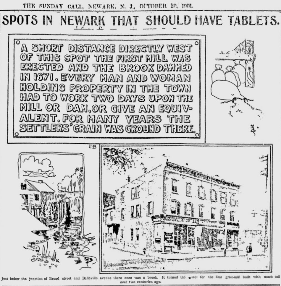 Broad Street & Belleville Avenue
October 20, 1901

