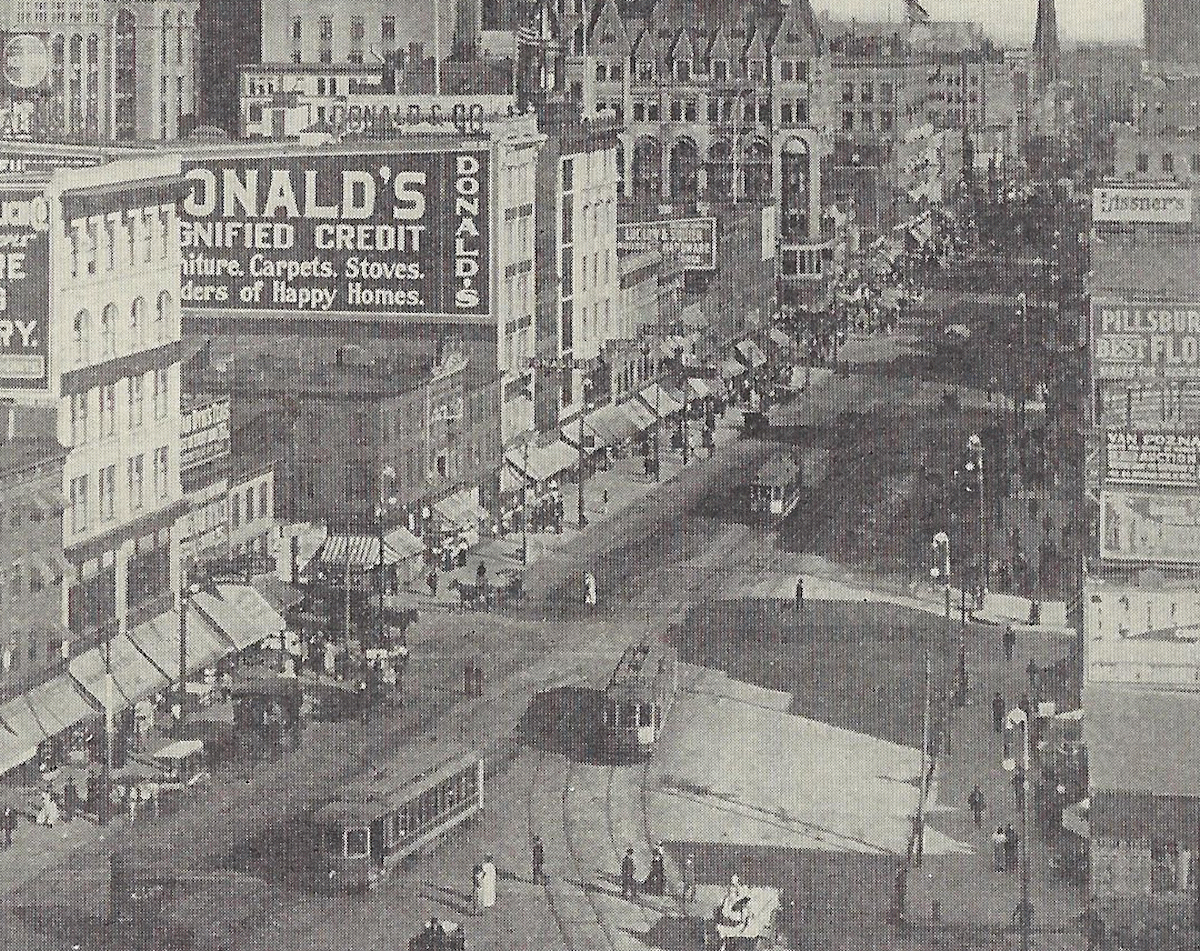 Plane Street & Market Street
From: "Newark Illustrated 1909-1910" Published by Frank A. Libby 1909
