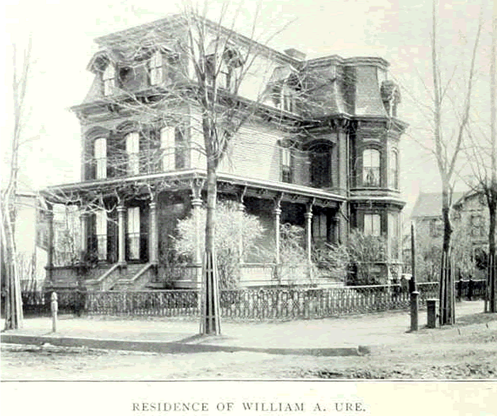 340 Thirteenth Avenue
Residence of William A. Ure
From "Essex County, NJ, Illustrated 1897":
