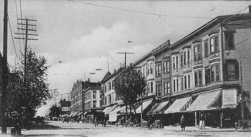 Springfield Avenue & Bergen Street
Postcard
