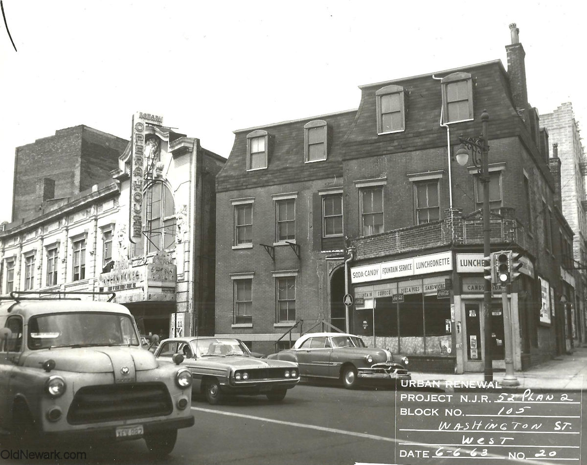 Washington & Court Streets
June 6, 1963
Urban Renewal Project N.J.R. 52 Plan 2
