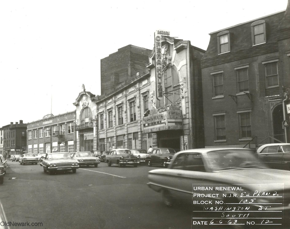 381 Washington Street Looking South
June 6, 1963
Urban Renewal Project N.J.R. 52 Plan 2
