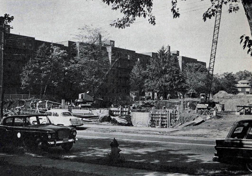 389 Mount Prospect Avenue
In front of looking at the building of The Addison and in the background the Parkwood Place Apartments.

Photo from ReNew Newark 1961

