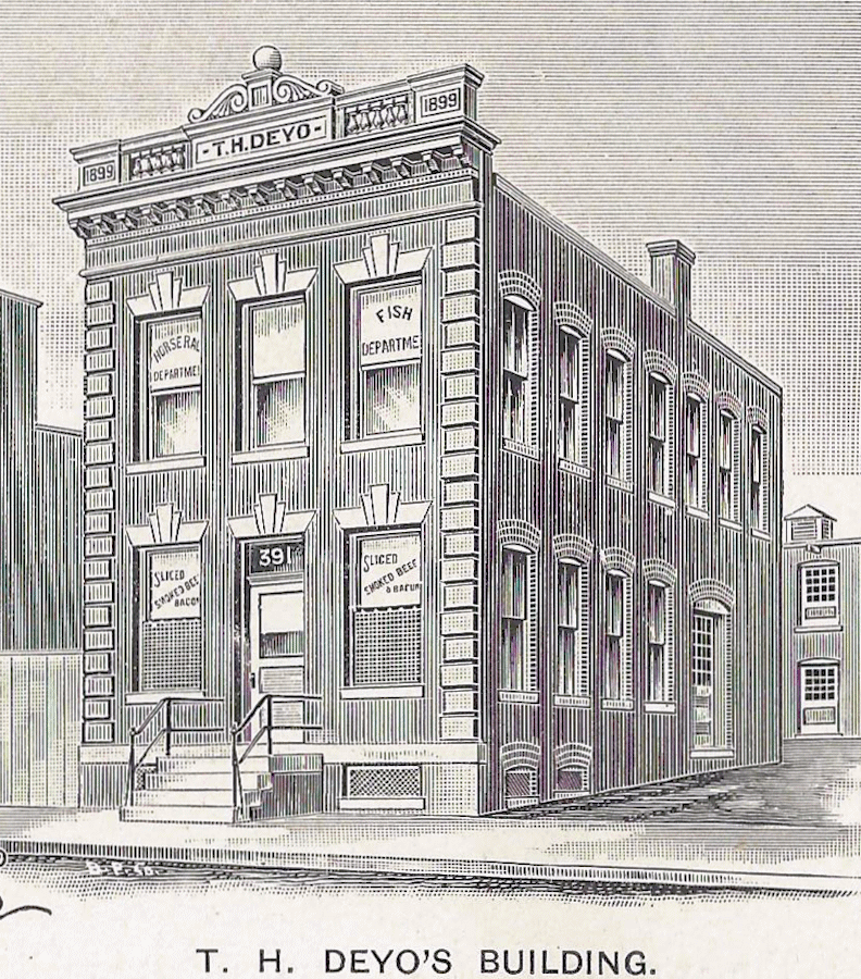 391 High Street
T. H. Deyo Grocer - 1901
