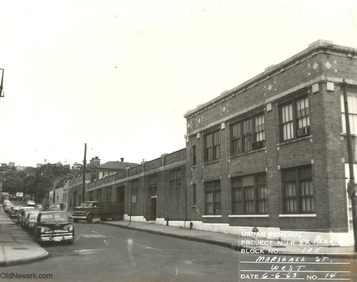 Washington & Marshall Streets
June 6, 1963
Urban Renewal Project N.J.R. 52 Plan 2
