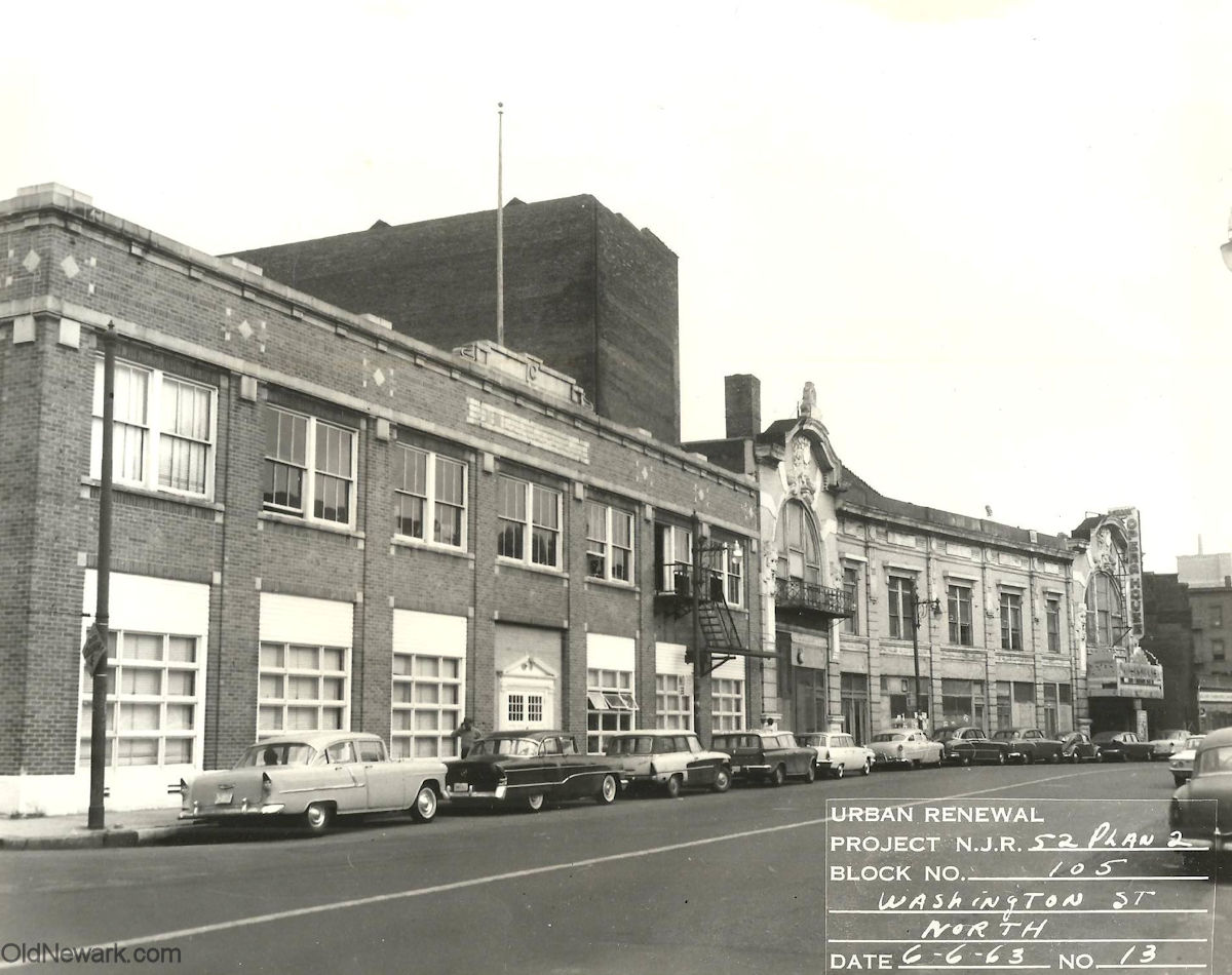 401 Washington Street Looking North
June 6, 1963
Urban Renewal Project N.J.R. 52 Plan 2
