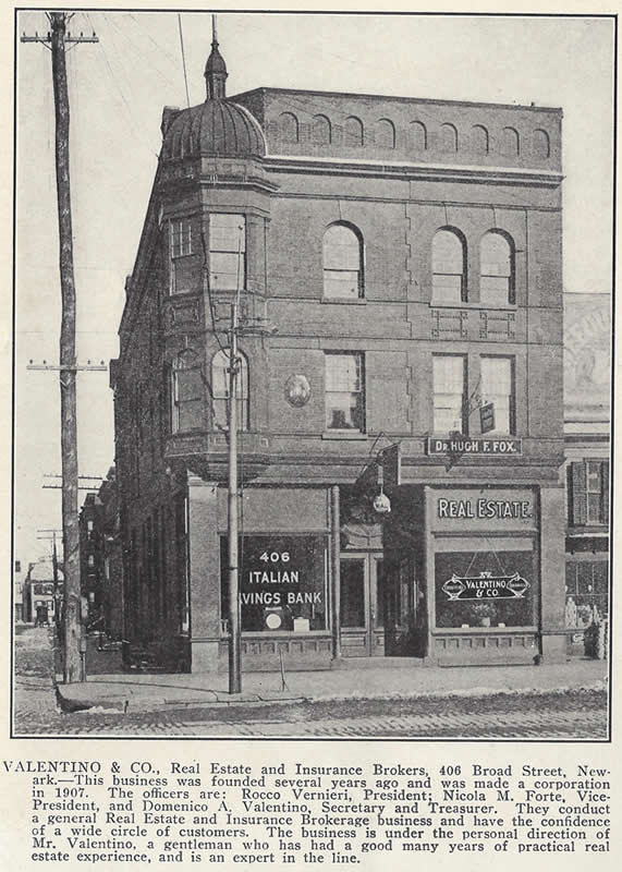 406 Broad Street
From: "Newark Illustrated 1909-1910" Published by Frank A. Libby 1909
