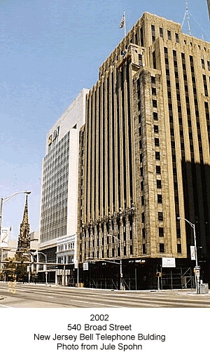 540 Broad Street
New Jersey Bell Telephone Building 2002
