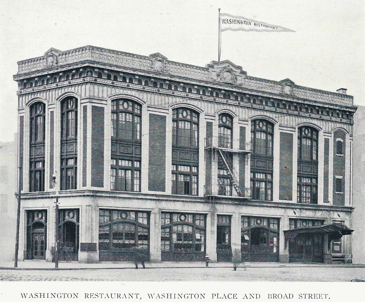 559 Broad Street
Washington Restaurant
From: "Newark, the City of Industry" Published by the Newark Board of Trade 1912
