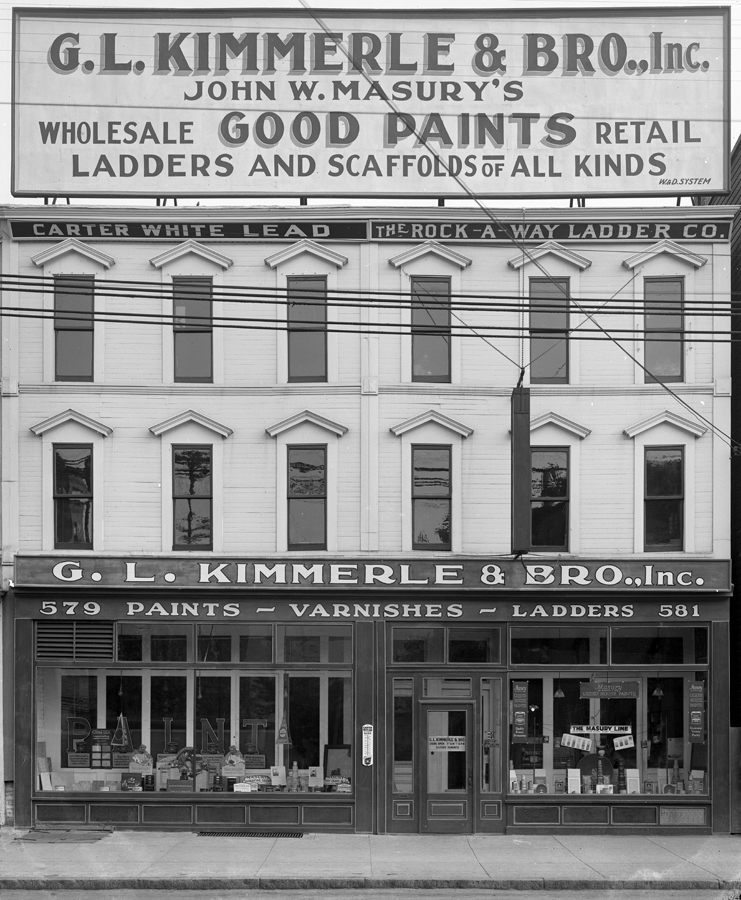 579-581 Springfield Avenue
From the William F. Cone Collection
