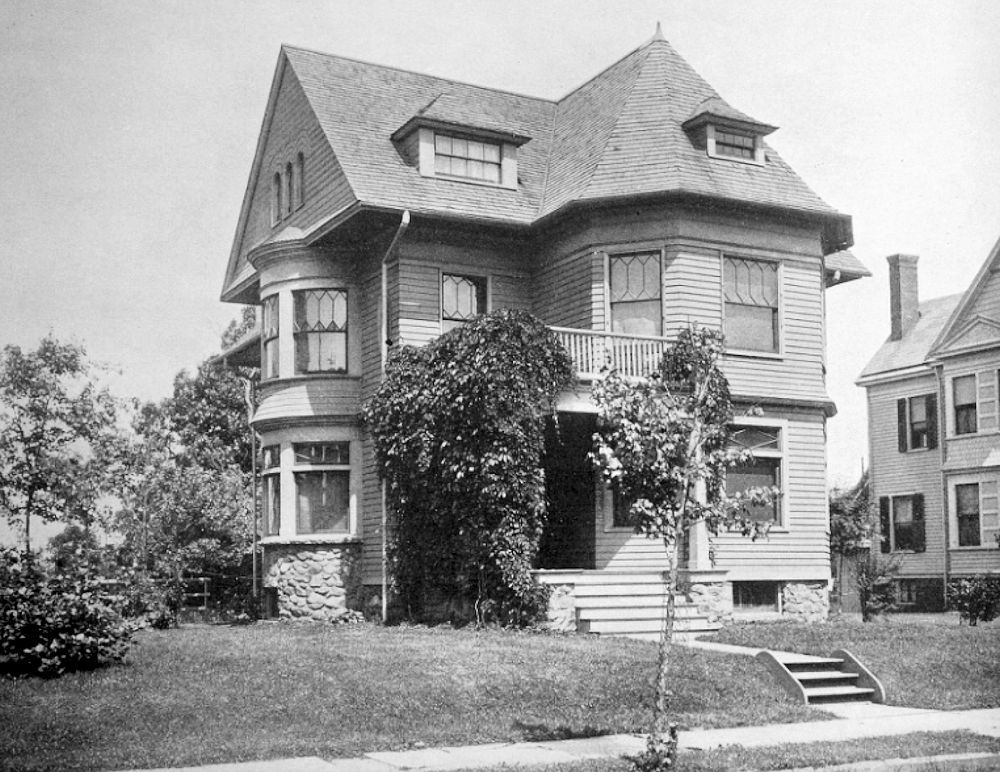612 Highland Avenue
Photo from Scientific American Building Monthly 
