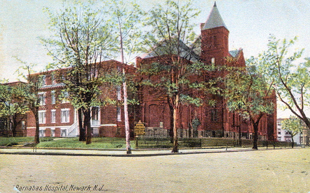 High & Montgomery Streets
St. Barnabas Hospital
Postcard
